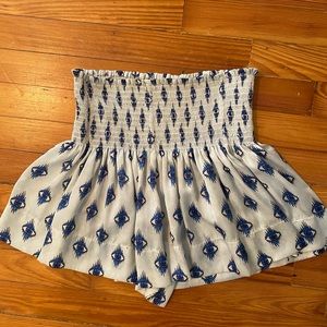 Koch Blue Evil Eye Erica Skirt / Shorts